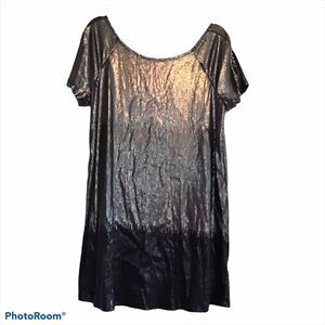 Free People Drenched in Sequins Embellished Mini Dress